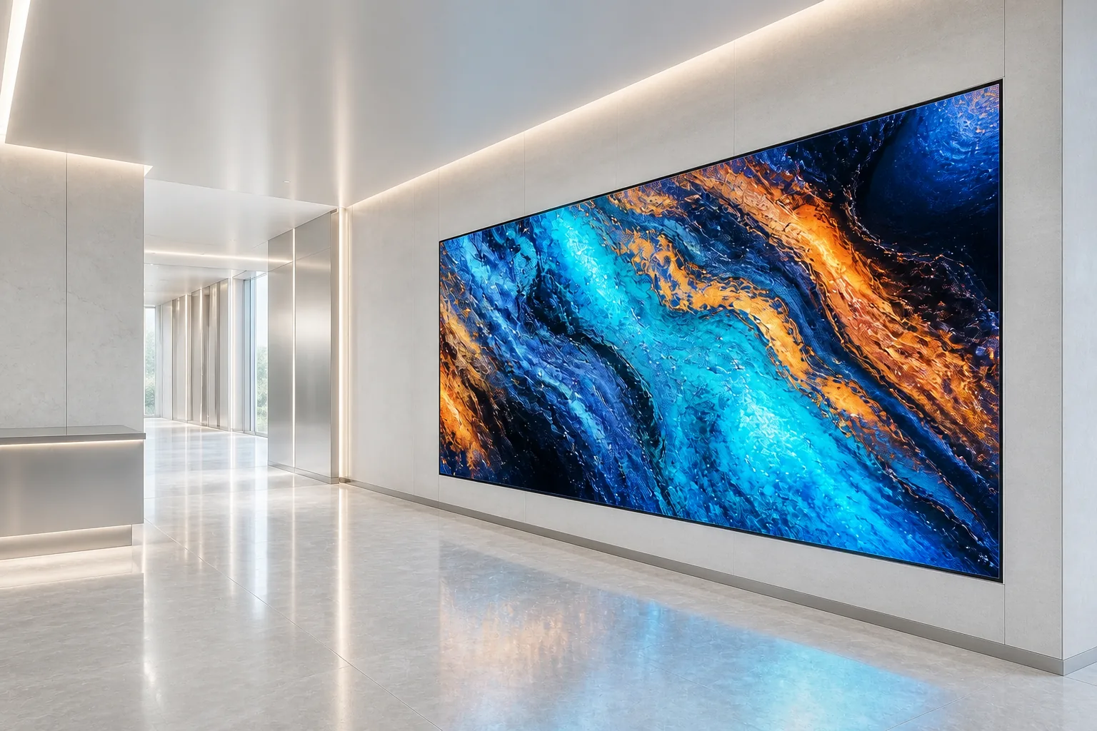 Видеостены Philips X-Line — пример применения